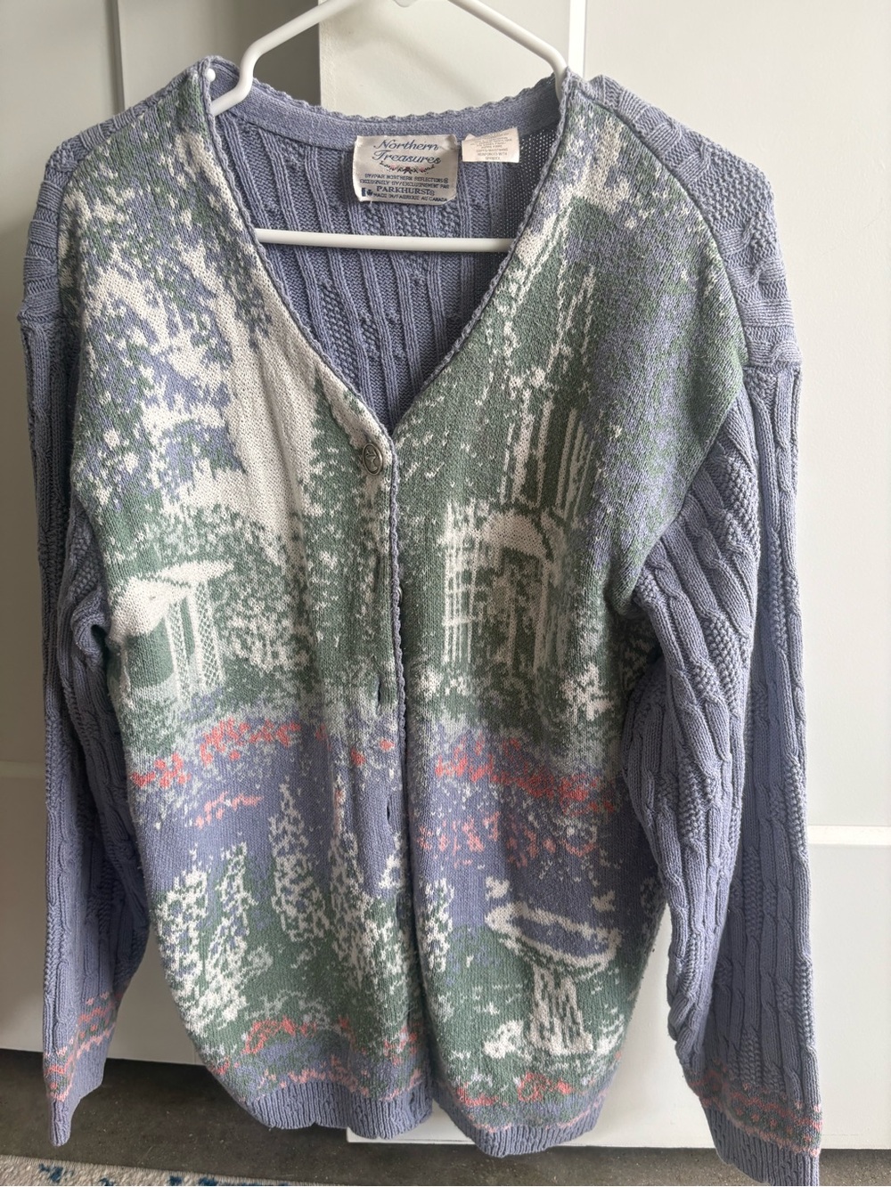 Vintage Northern Treasures Knit Cardigan